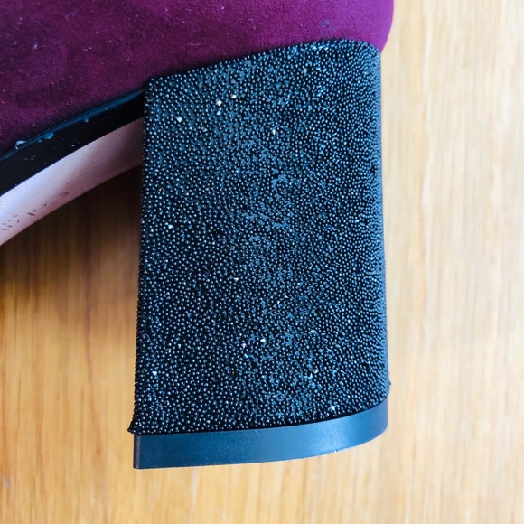 NWT Calvin Klein Collection Bordeaux Boots